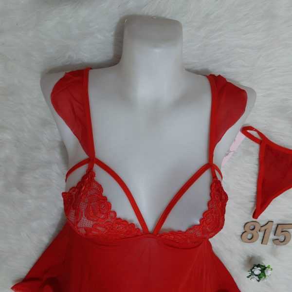 لباس خواب دانتل-تور هارنسی رونیا کد 815