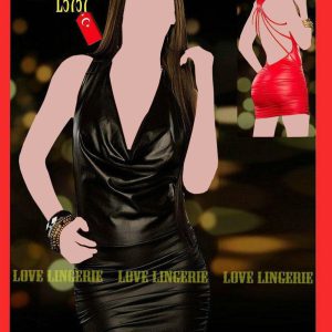 لباس مجلسی یقه شل لاو لاینجری کد L5757
