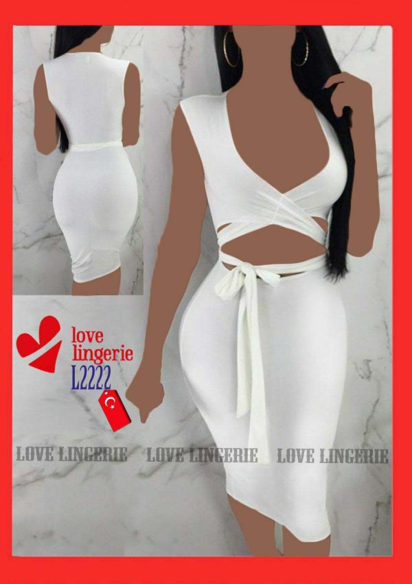 کاستوم فانتزی گره‌ای Love Lingerie کد L2222