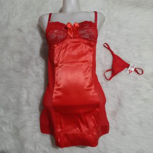 لباس خواب ساتن Love Lingerie کد L4011