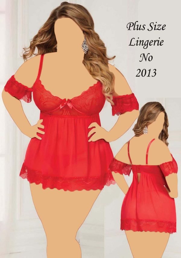 لباس خواب سایز بزرگ فنردار Violetta کد 2013