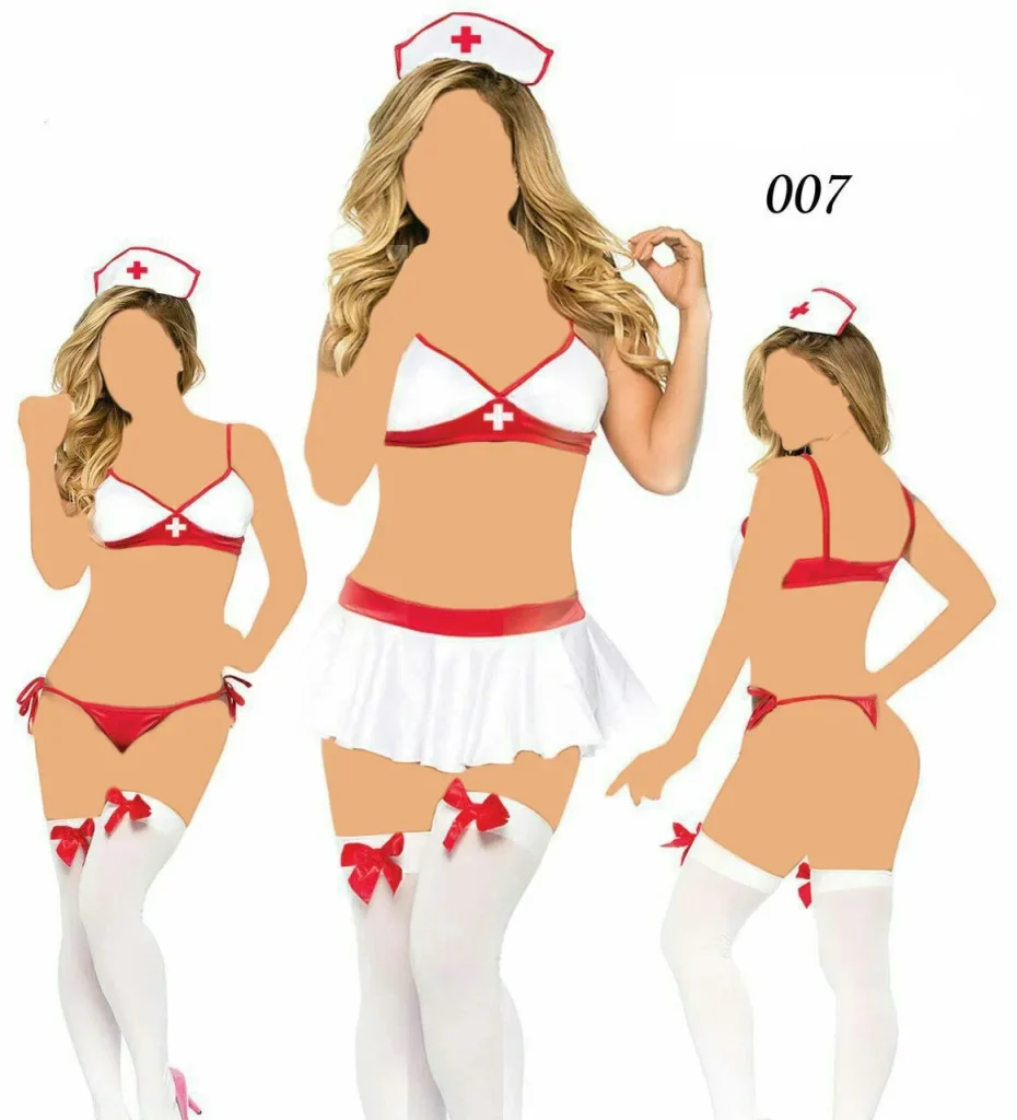 کاستوم پرستاری پنج تکه Valentine کد 007