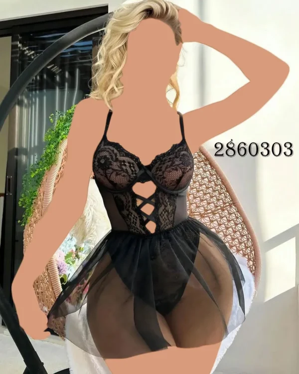 لباس خواب فنردار فاق باز MNG کد 2860303