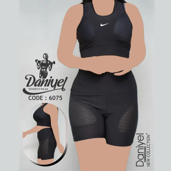 ست نیم‌‌تنه و شورت ورزشی Daniyel کد 6075