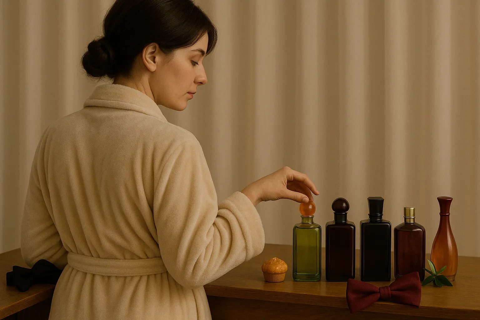انتخاب رایحه عطر مناسب لباس خواب