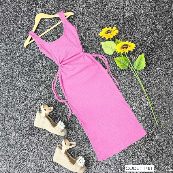 ماکسی بغل گت دار Valentino کد 1481