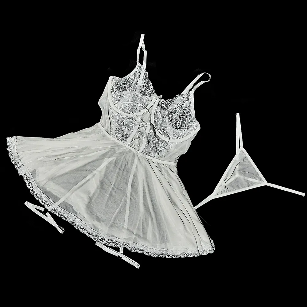 Violetta-plus-size-lace-and-net-sleepwear-with-spring-skirt-code-2057-3-scaled (5) لباس خواب تور و دانتل دامنی فنردار سایز بزرگ Violetta کد 2057 مناسب خانم های تپل جذاب با رنگ مشکی همیشه قشنگ