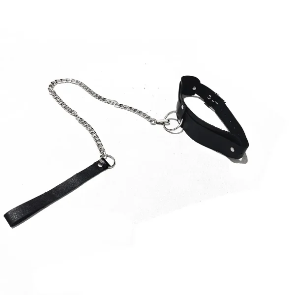 اکسسوری چرمی فانتزی گردنی مشکی Delwin کد 216 با طراحی ساده و خاردار، مناسب لحظات خاص و جذاب")) اکسسوری چرمی فانتزی گردنی مشکی Delwin کد 216 با طراحی ساده و خاردار، مناسب لحظات خاص و جذاب