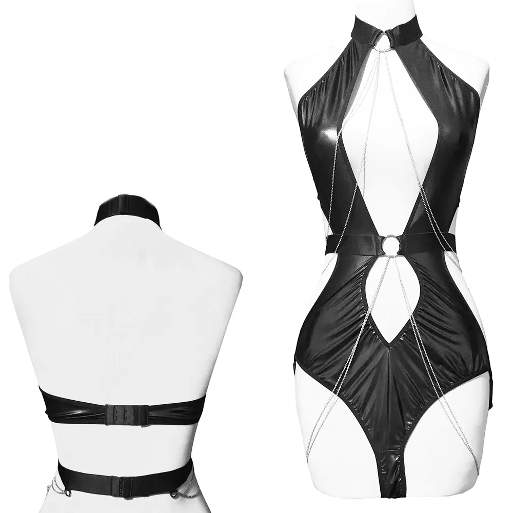 Baody-fantezi-latex-zanjirdar-0169 (2) بادی طرح لاتکس زنجیردار VIP کد 0169 (38تا42)