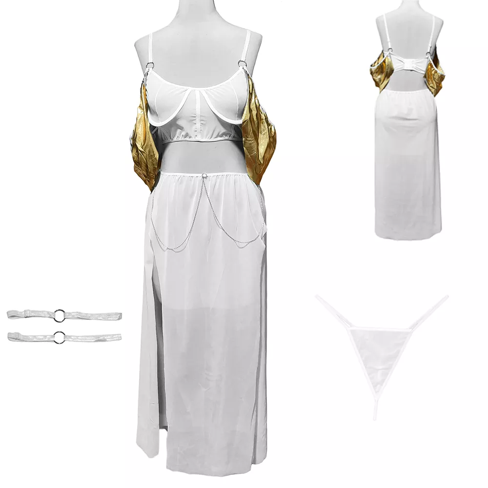 کاستوم عربی چهار تکه کد 110 سایز 40 تا 42 سفید و طلایی جذاب و شیک در بازار تهران