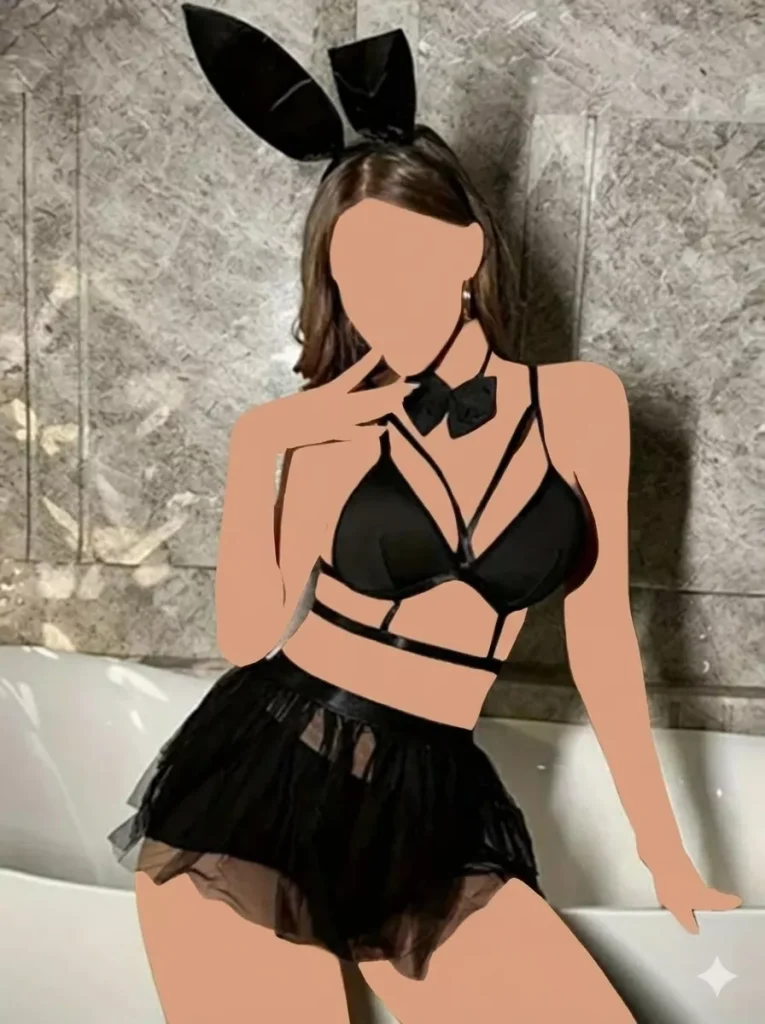 کاستوم خرگوش پنج تکه کد 2018 سایز 38 تا 42 مشکی جذاب و فانتزی در بازار تهران