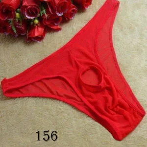شورت فانتزی مردانه توری جلو باز مشکی کد 156 - شورت فانتزی مردانه توری جلو باز کد 156
